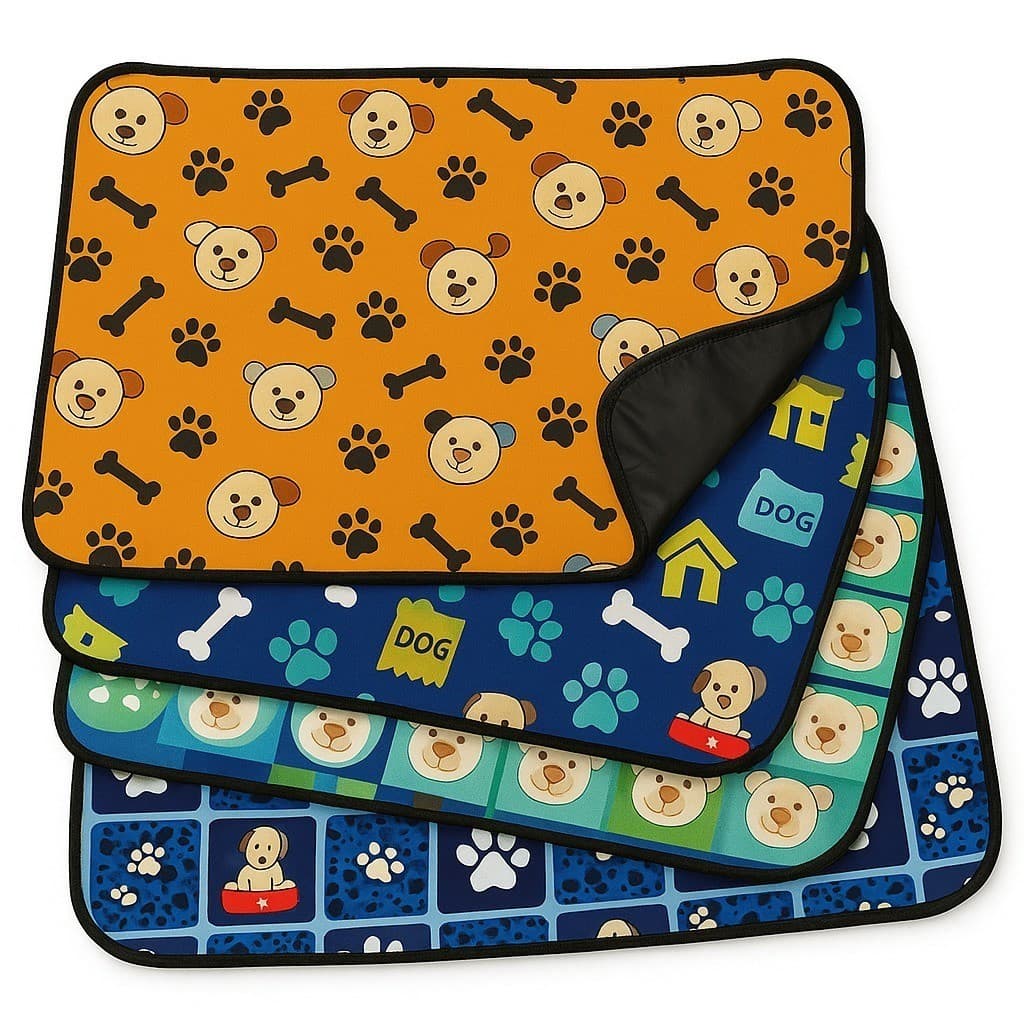 Tapete Higiênico lavável Estampado premium Pet 70x50cm 300 Lavagens - Impermeável Absorvente