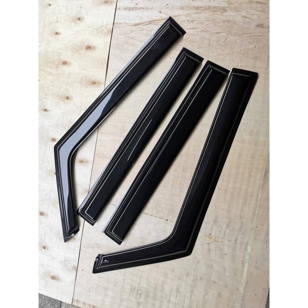 Adequado para 18-22Wrangler JL Wrangler Gladiador Protetor de Chuva Janela de Carro Chuva Sobrancelha Guarda de Chuva