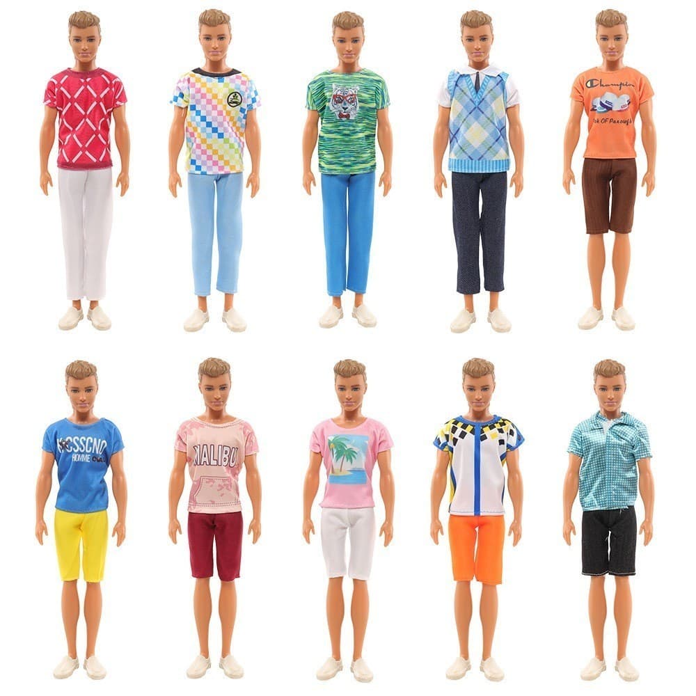 Boneco ken  Modelos Articulados com acessórios diversos Enviar imediatamente