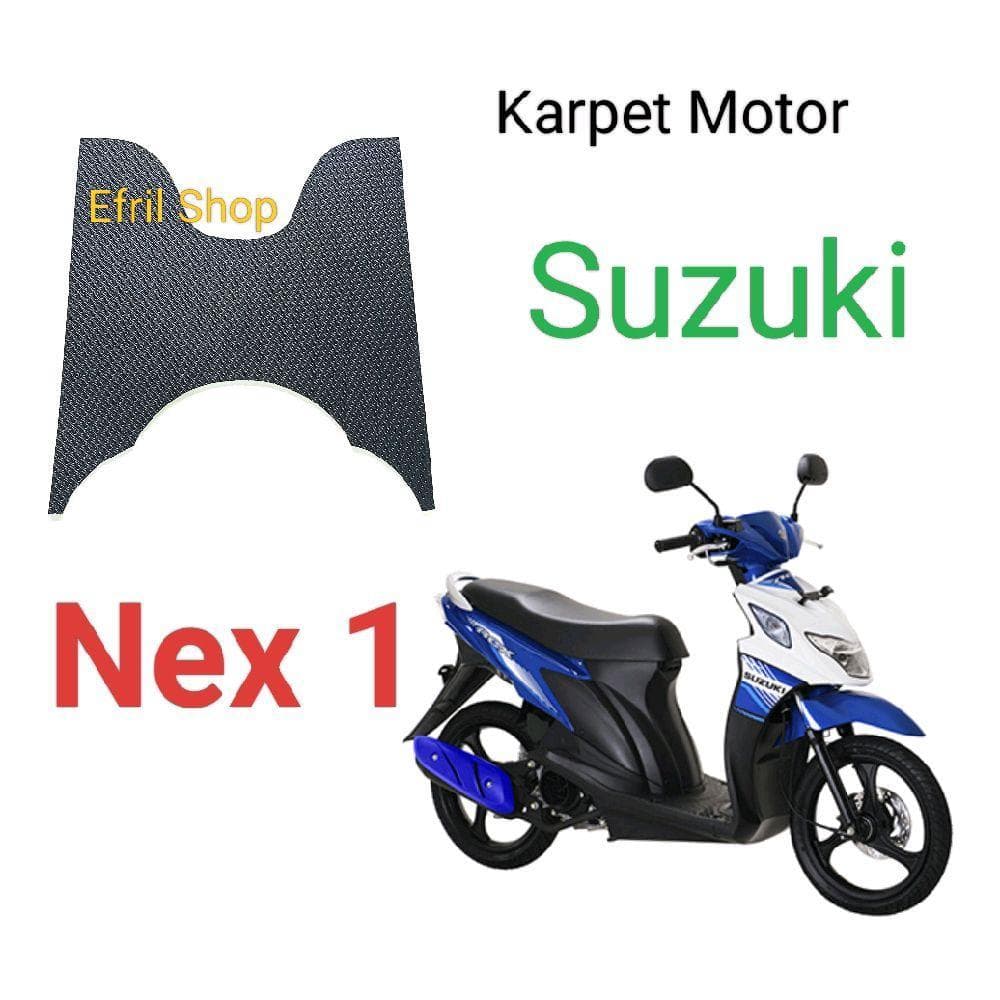 Motivo Material De Borracha Antigo Do Tapete Da Motocicleta De Suzuki Nex 1
