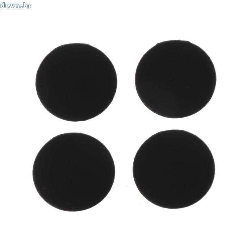 dusur9 4 Pcs Fundo Substituição Para Estojo Pés Borracha Preta Pé A