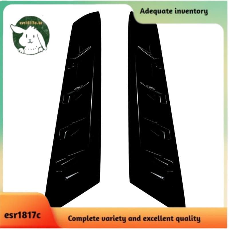 Janela Traseira Do Carro Spoiler Lateral Canards Divisor Pára-Brisa Traseiro Asa Guarnição Adesivo Para A3 8Y Hatchback 