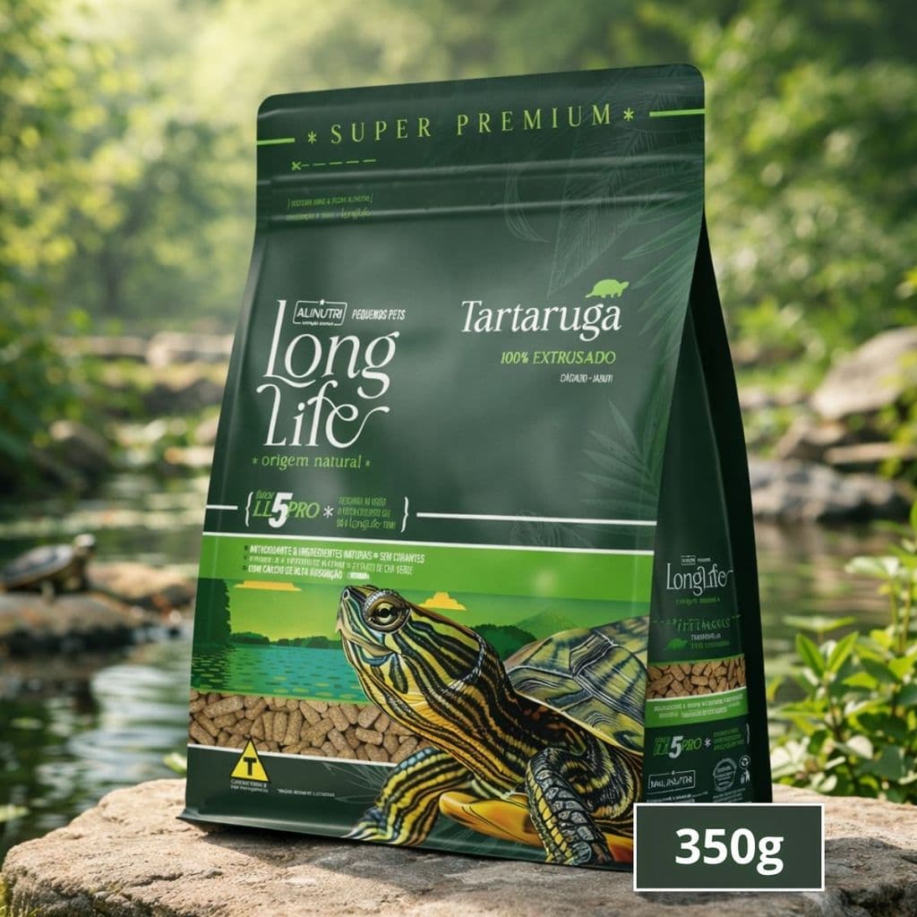 Long Life Extrusada Tartaruga  350g