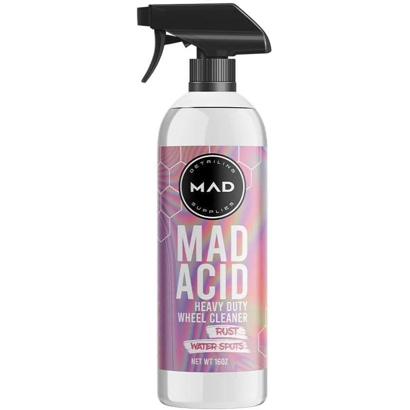 Limpador de Rodas e Aros MAD Acid Heavy Duty - Seguro para Cromados, Superfícies Pintadas com Revestimento Transparente,