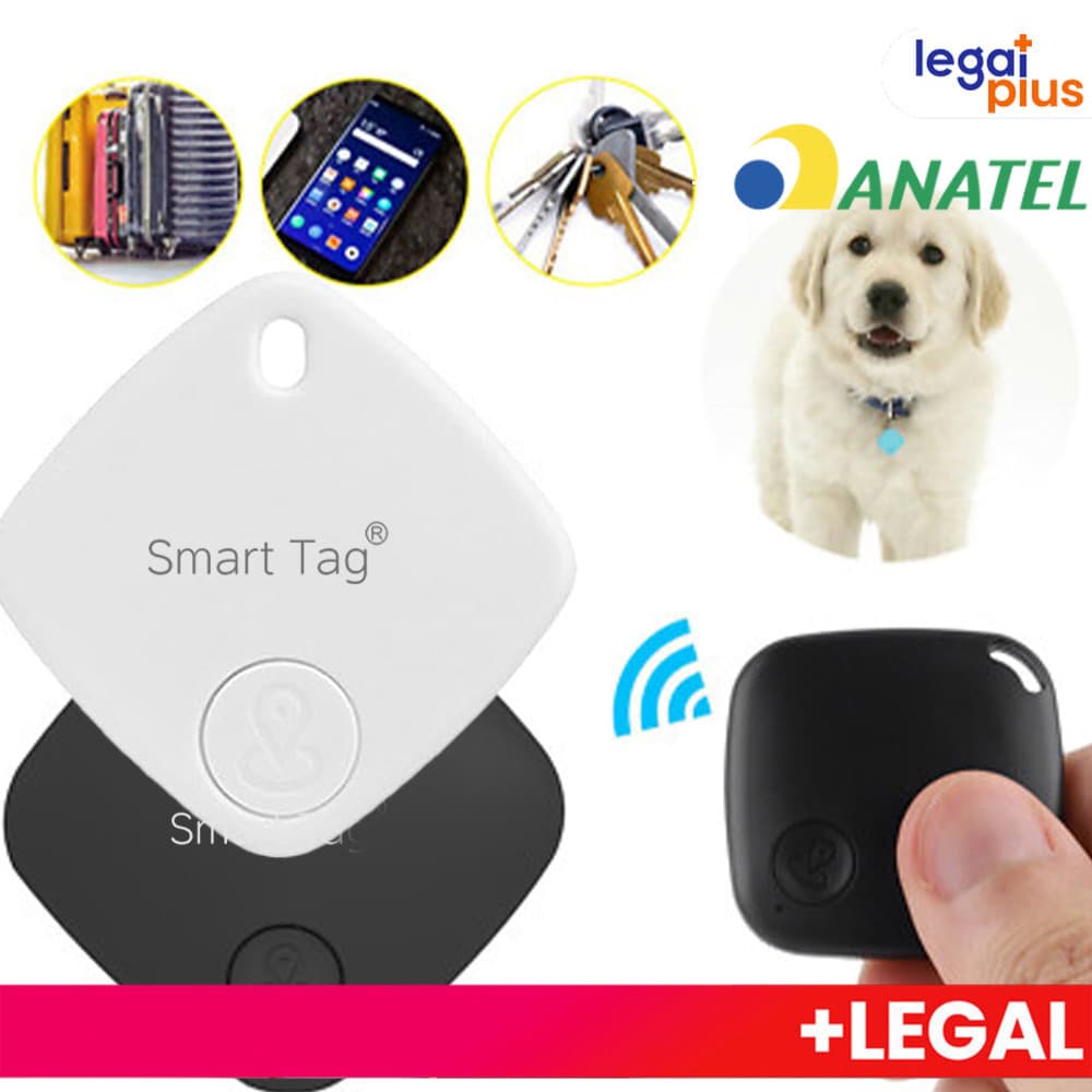 Rastreador AirTag Smart Localizador GPS (Mala Carro Moto Pet Criança) Sem Limite de Distância