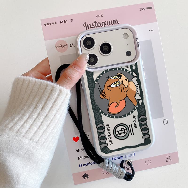 Capa de celular Jerry com iPhone 17 16 15 14 13 12 11 PRO MAX XS XR 7 8PLUS SE AIR casca macia