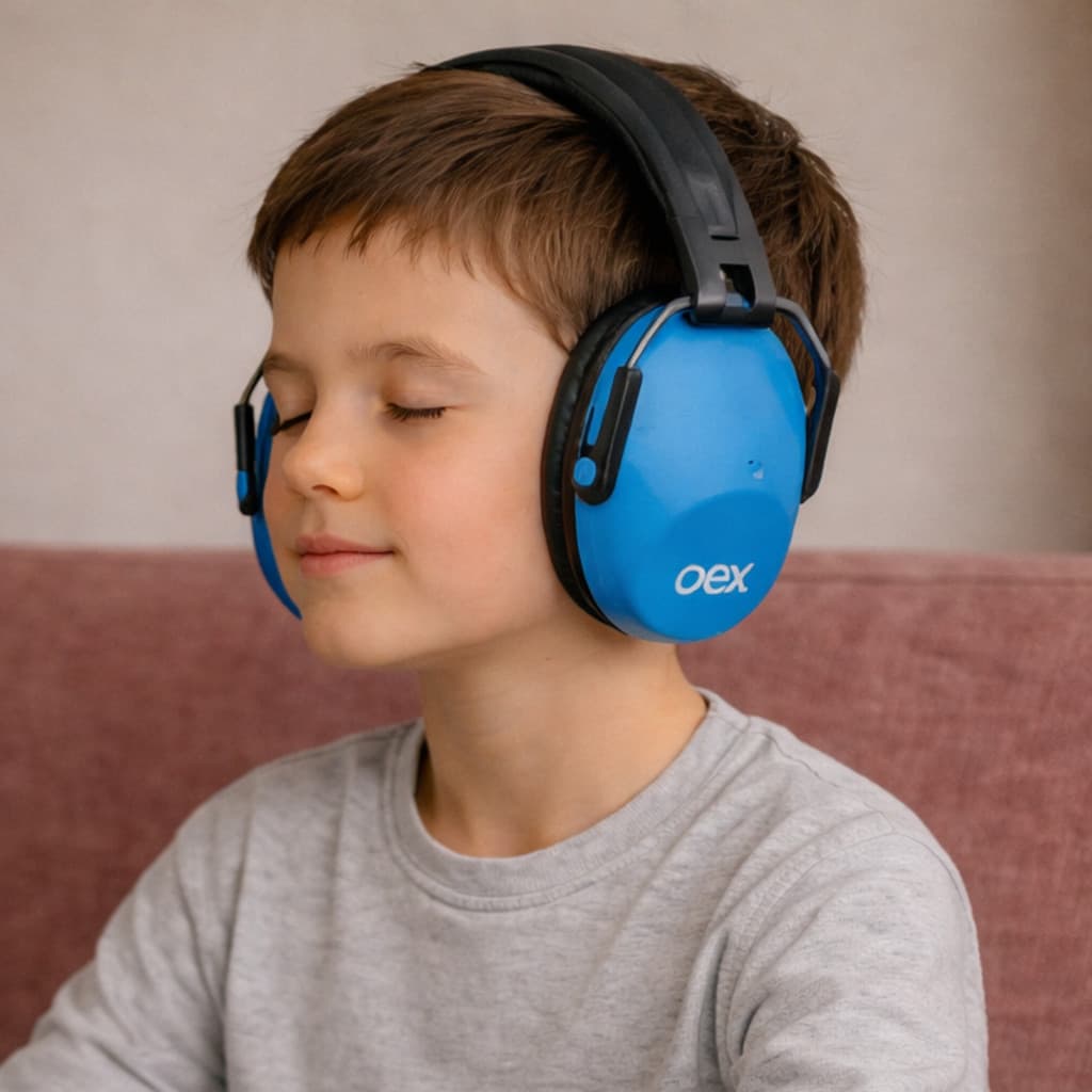 abafador para autista AZUL ROSA autismo crianças atipicas Fone TOD TEA TDAH  ADOLESCENTE ADULTO AJUSTÁVEL ruido