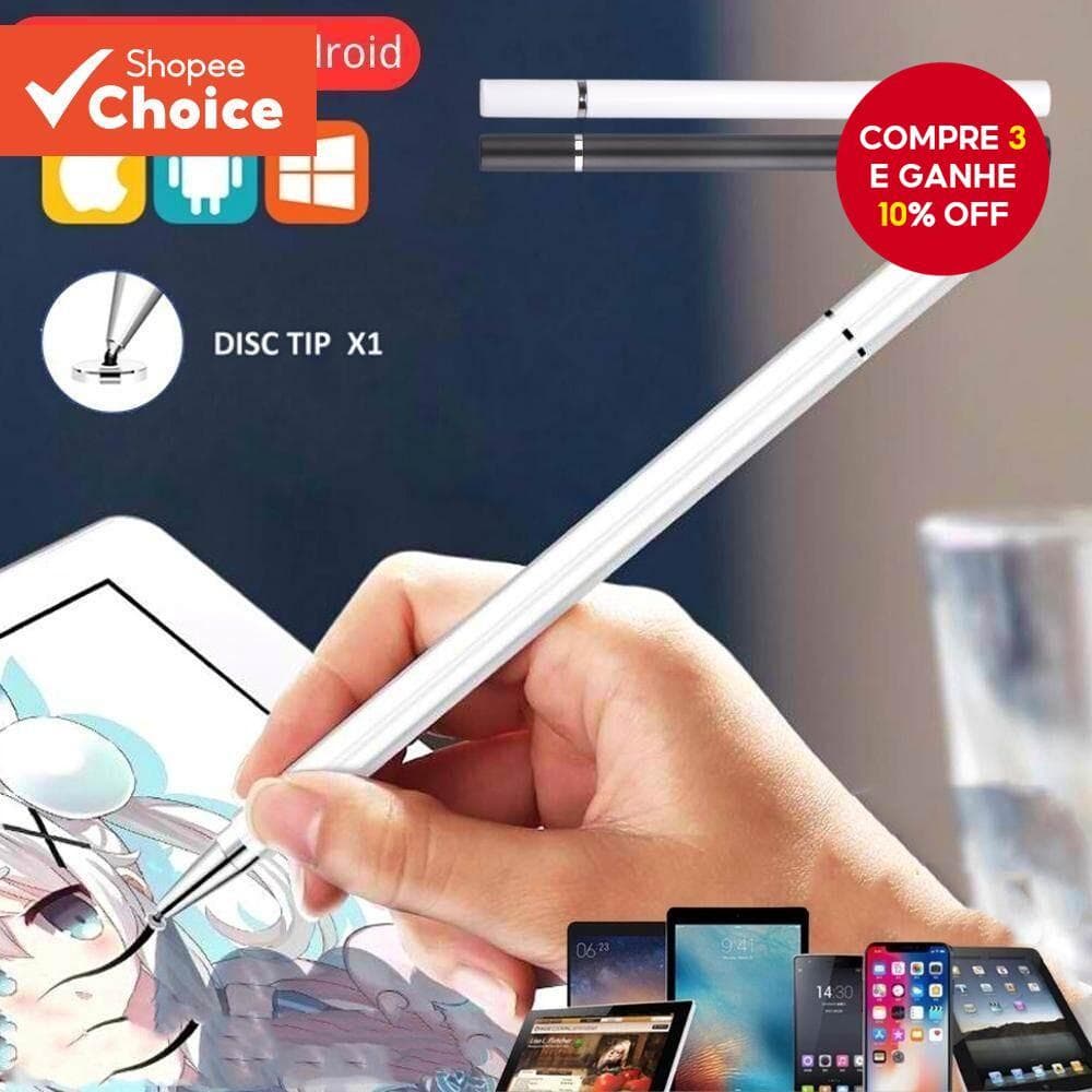 Nova Caneta Capacitiva Universal Para Tela De Toque iPad , Telefones Android , Xiaomi , Samsung , Huawei E Todos Os Disp