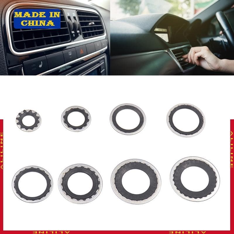 Compressor O-Rings Reparação Vedação Válvula Expansão Cabeça Anel