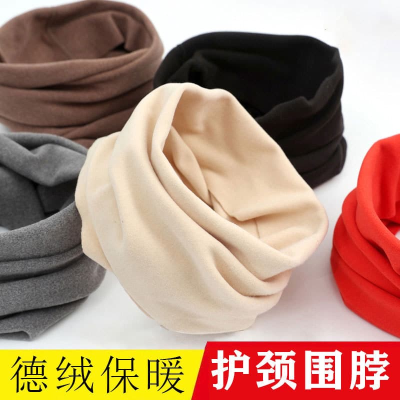 Crianças à prova de vento quente pescoço capa meninos meninas algodão alta elástica All-Match cachecol outono inverno ma