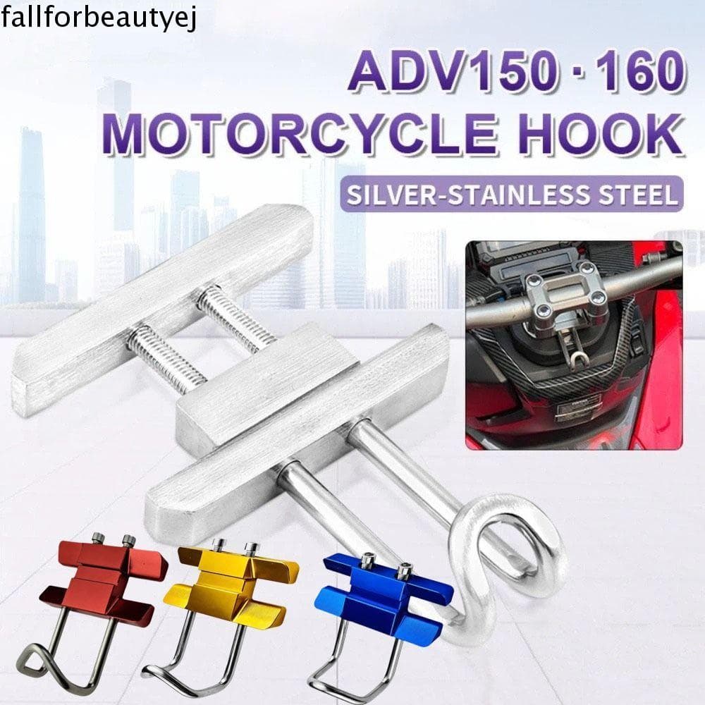 Cabide Para Capacete FALLFORBEAUTYEJ , CNC | Gancho De Motocicleta De Acabamento Fino , Acessório Resistente