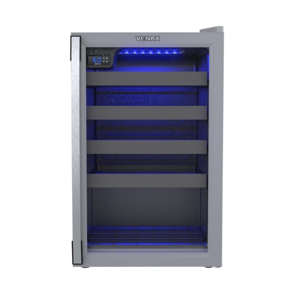 Adega Piubella 100 para 24 Garrafas Cinza