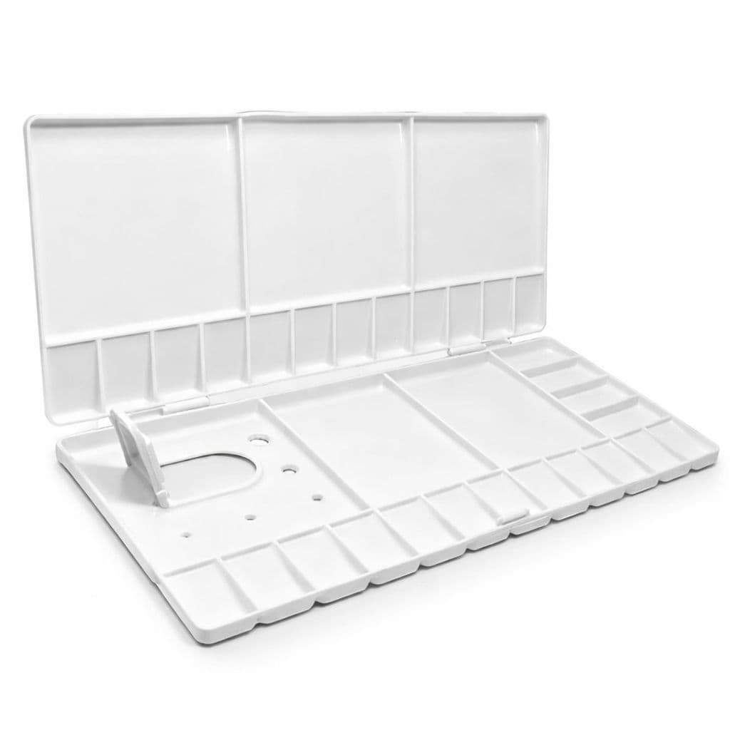 Godet Paleta Plástica Para Pintura Com Tampa Sinoart A091