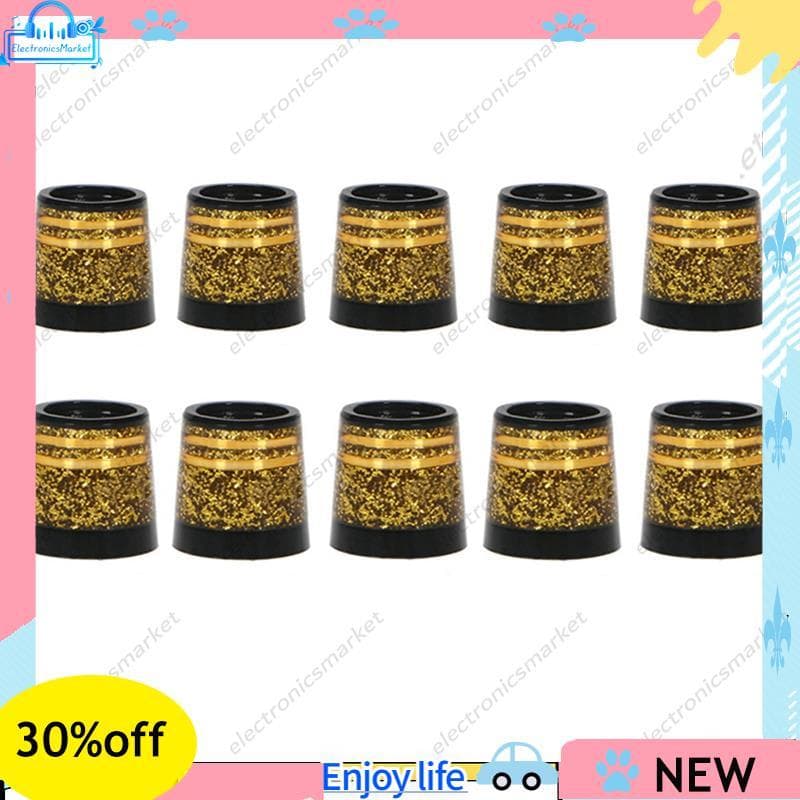 10 Pçs Virolas De Golfe Ponta Tamanho 0.370 Virola De Manga Para Ferros Acessórios De Eixos De Clube De Alta Qualidade O