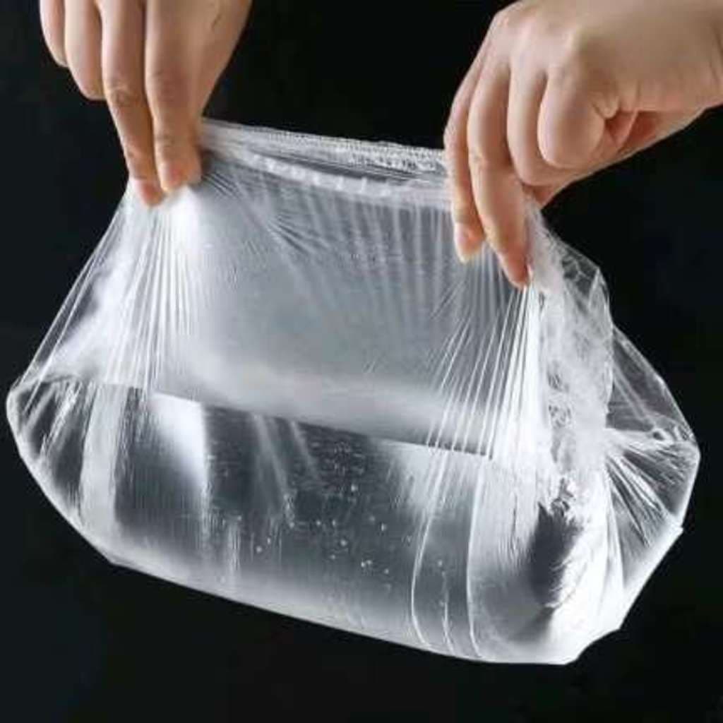 Novo Kit Com 100 Tampas De Plástico descartável para alimentos