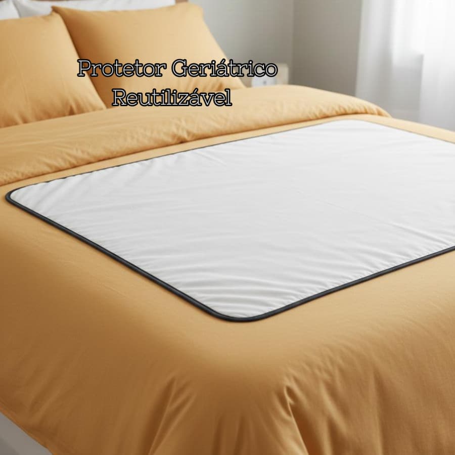 Protetor Geriátrico Higiênicos Econômico Para Cama Lavável Geriátrico Absorvente Reutilizável
