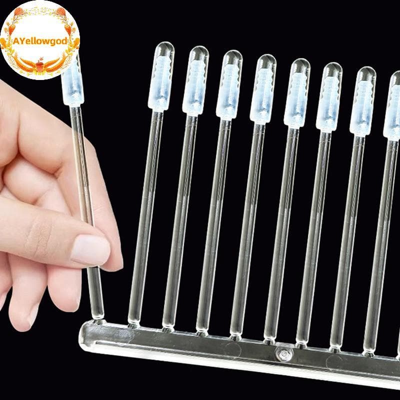 AYellowgod 24 Unidades De Resina Sintética Vara Câmera Portátil Limpador De Lentes Remoção De Impressão Digital De Poeir