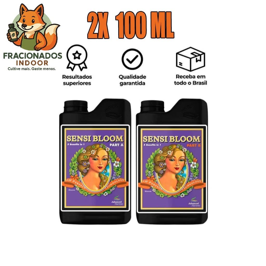 Fertilizante Sensi Bloom Parte A+B 2x100ml Advanced Nutrients
