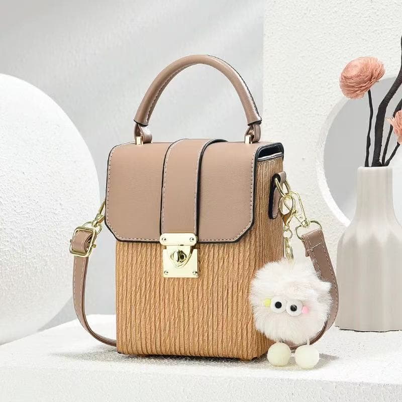 Bolsa Feminina Porta Celular Transversal Feminina Passeio Com Chaveiro
