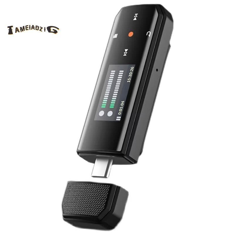 XD28 Hifi Lossless MP3 Player Caneta De Gravação Esportes Clipe Traseiro Com Display LED Gravador Cronometrado Ativado P