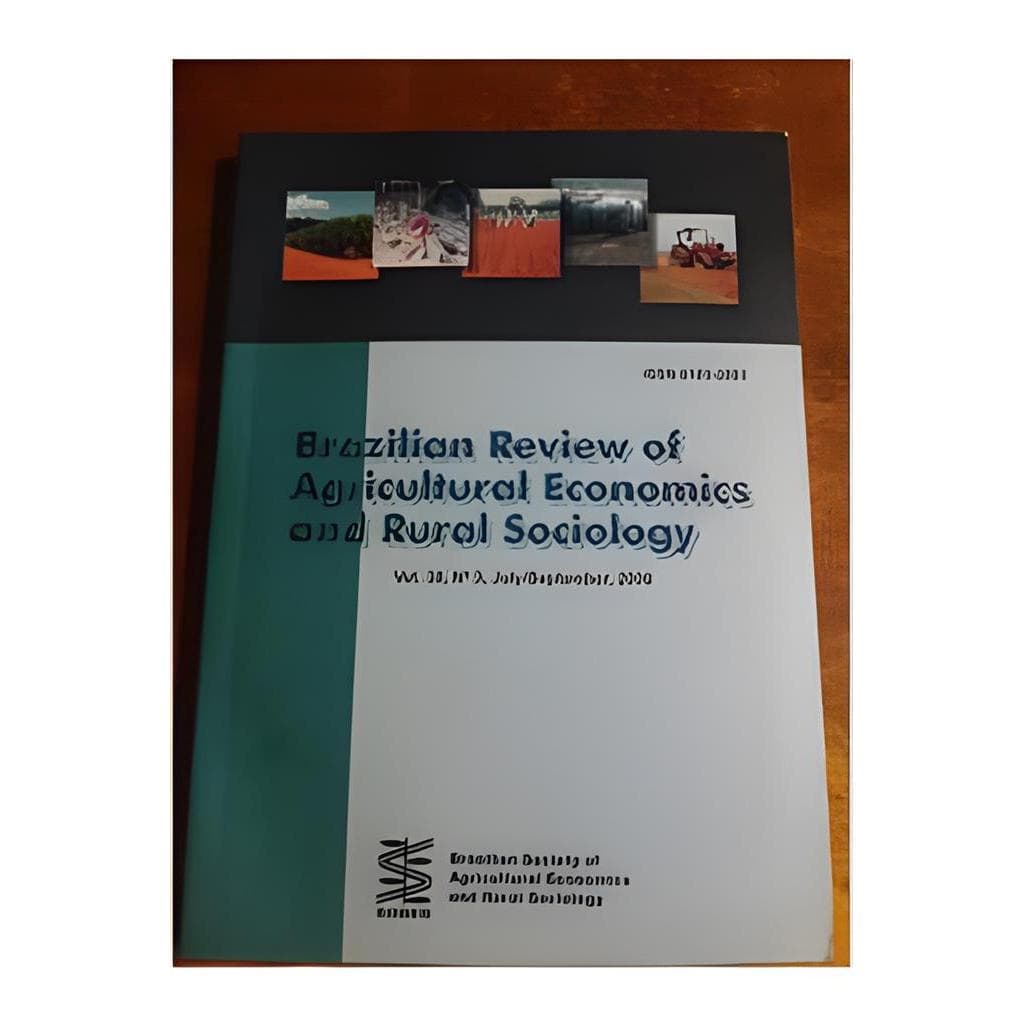 Revista de Economia e Sociologia Rural Vol. 38 Nº 3 autor Sober