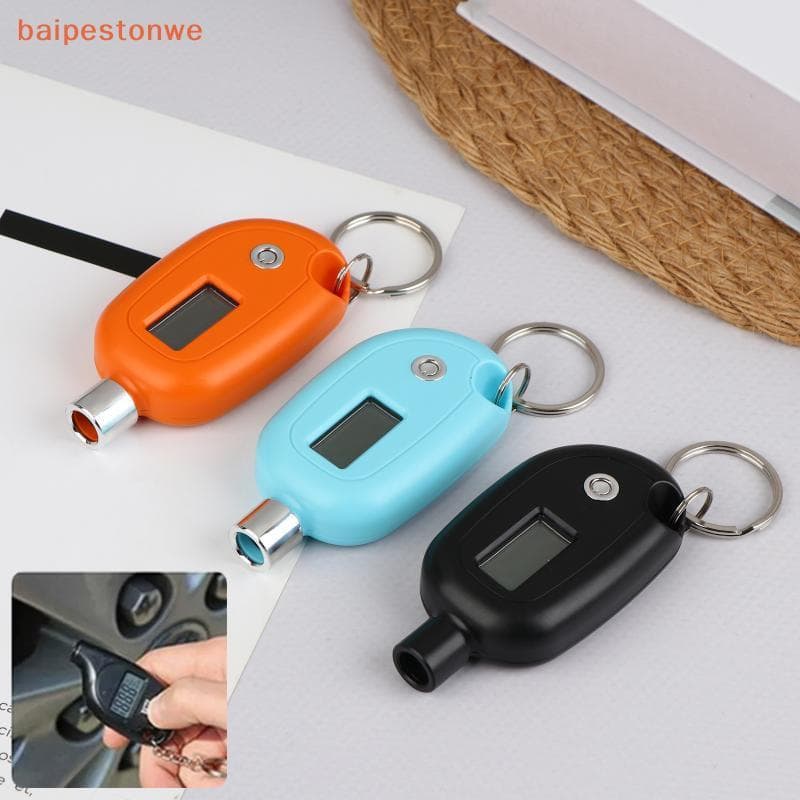 [baipestonwe] Medidor De Pneu Digital Com Display LCD Testador De Pressão De Ar De Carro Auto Motocicleta Ferramentas De