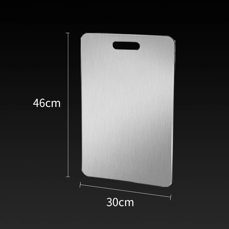 46 cm Tábua De Corte 304 Aço Inoxidável Antibacteriana À Prova De Mofo tábua de cozinha