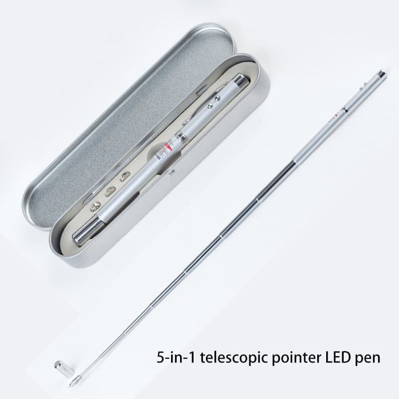 Caneta 5 Em 1 Laser Pointer Infravermelho