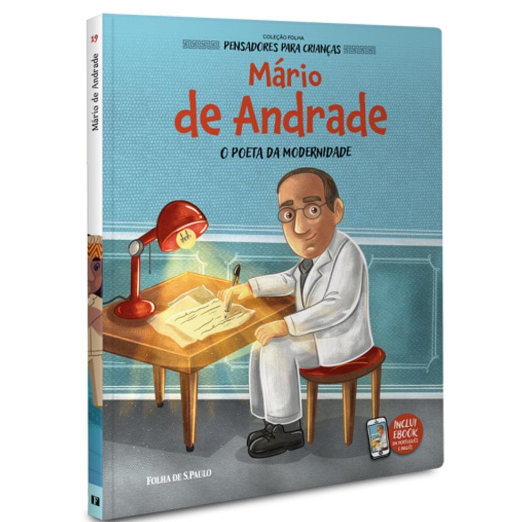 Mário de andrade - coleção folha pensadores para crianças autor folha de s paulo