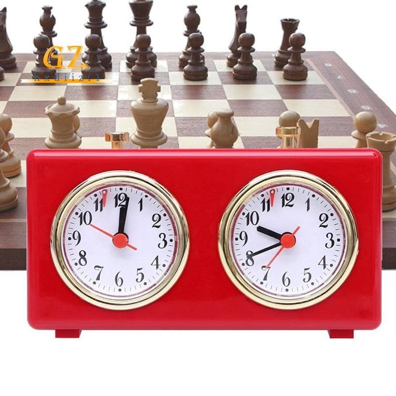 [gzhxdiizi1] Temporizador De Xadrez Mecânico Retrô Grande Design Relógios Sem Necessidade De Bateria Para Relógio Jogo