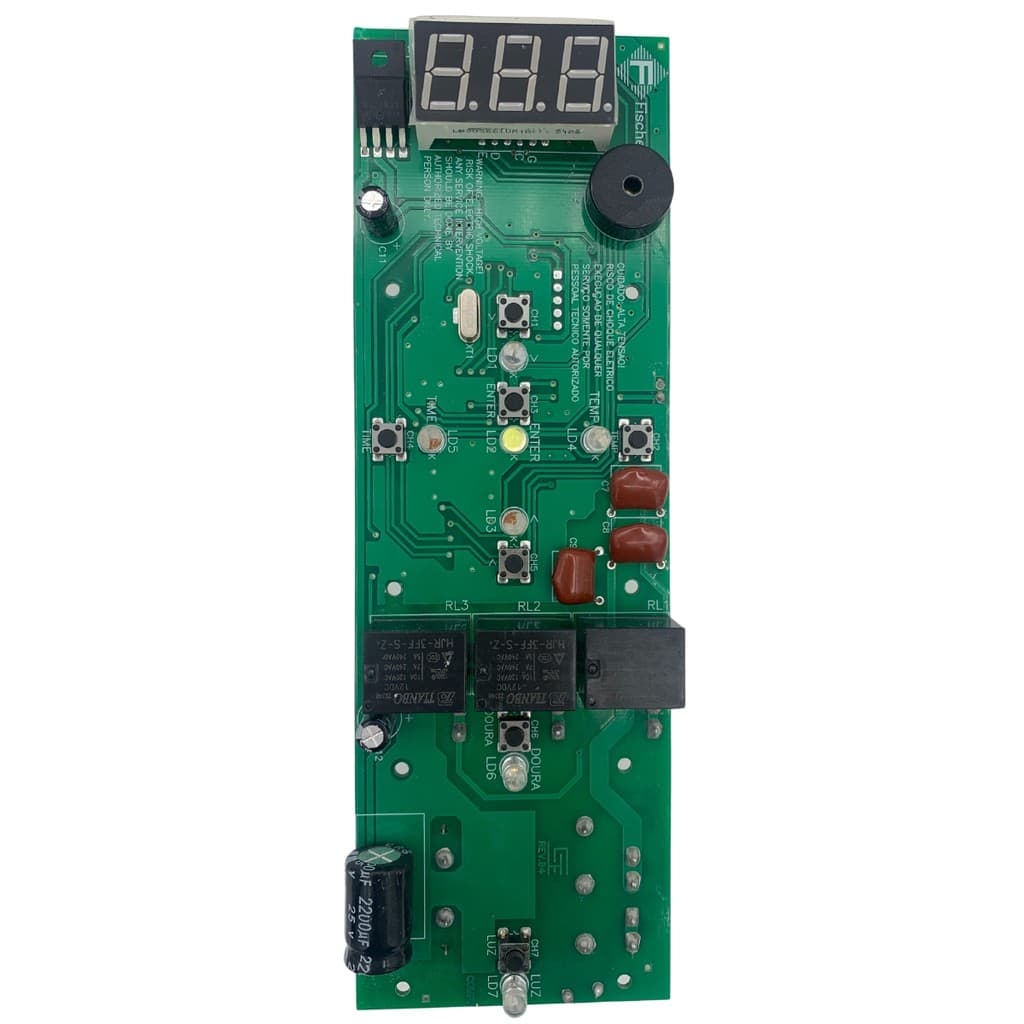 Placa forno fischer gratinatto lumem embutir | 220v nf