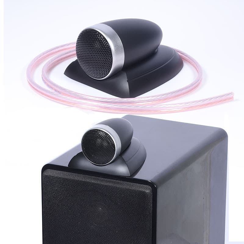 Unidade de alto-falante tweeter externo para som de alta frequência, 4 ohms 20W, para modificação por entusiastas de áud