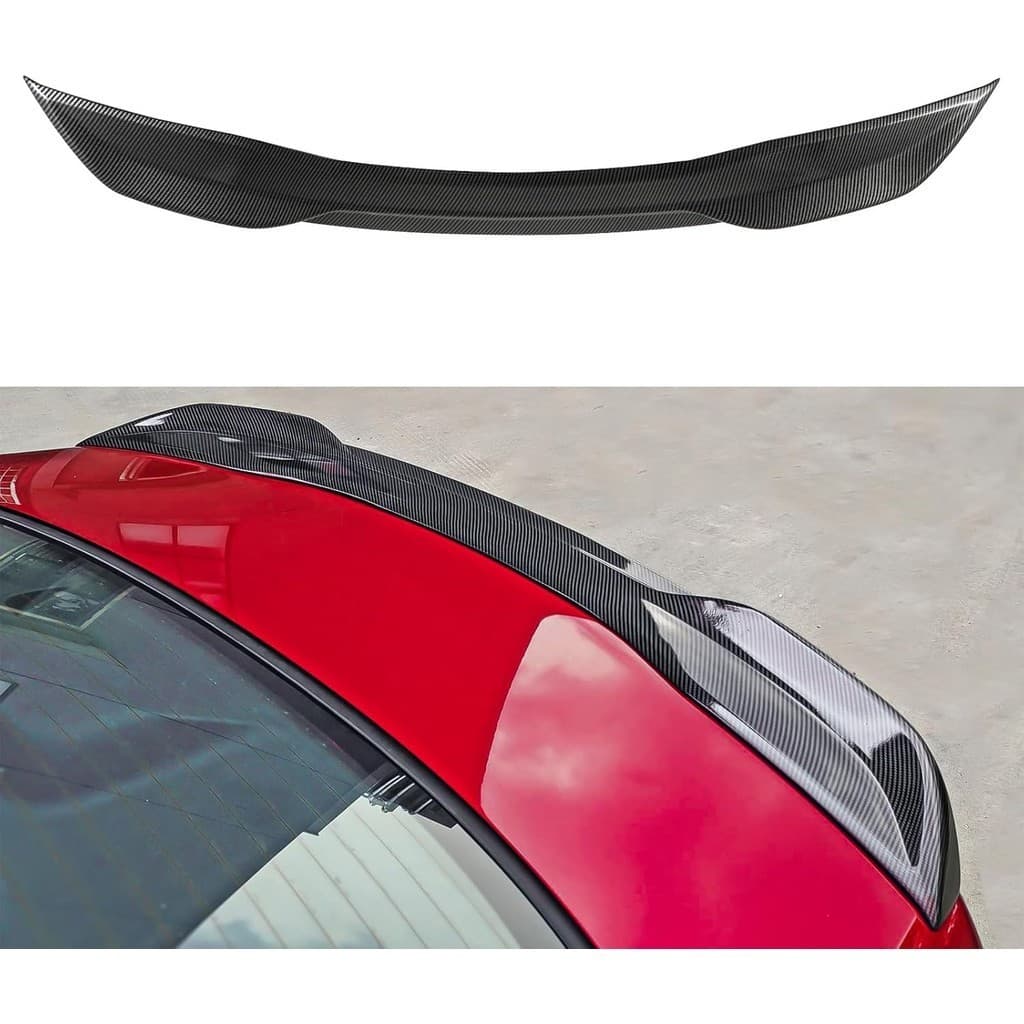 Asa De Spoiler Traseiro De Fibra De Carbono Compatível Com 2022-2025 Honda Civic 11a Geração , De Porta-Malas Para Sedan