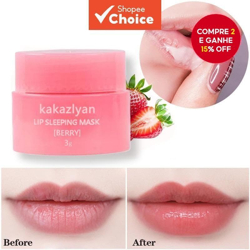 Máscara Labial Para Dormir Laneige - Berry 3g Cuidados Labiais Da Coreia Do Sul Máscara Noturna De Manutenção Labial