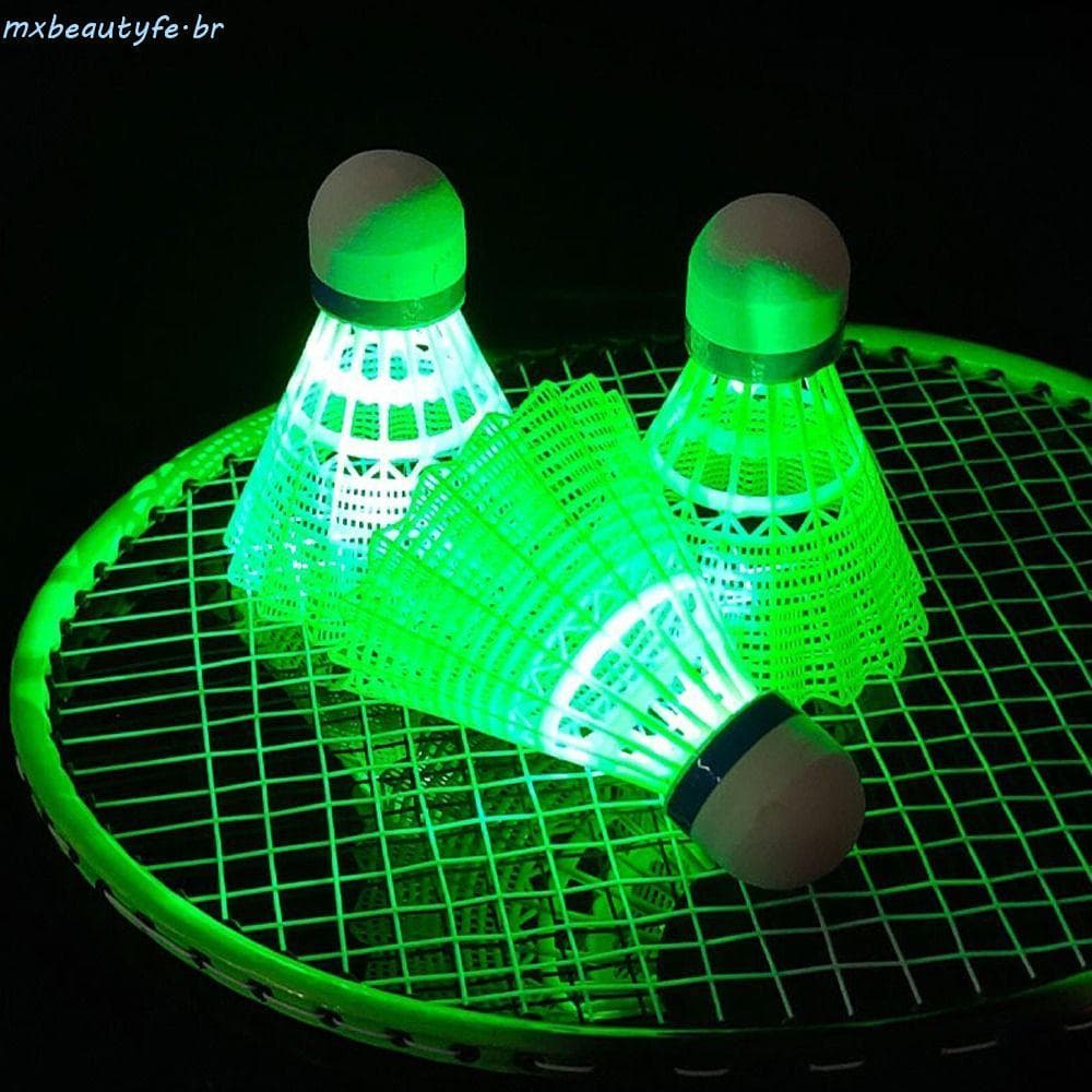 Bolas Luminosas De Badminton MXBEAUTYFE , De Iluminação LED Coloridas Para , Petecas Iluminadas