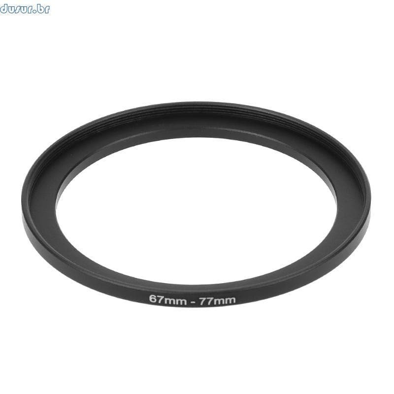 dusur9 67mm A 77mm Metal Step Up Anéis Adaptador Lente Filtro Câmera Ferramenta Acessórios