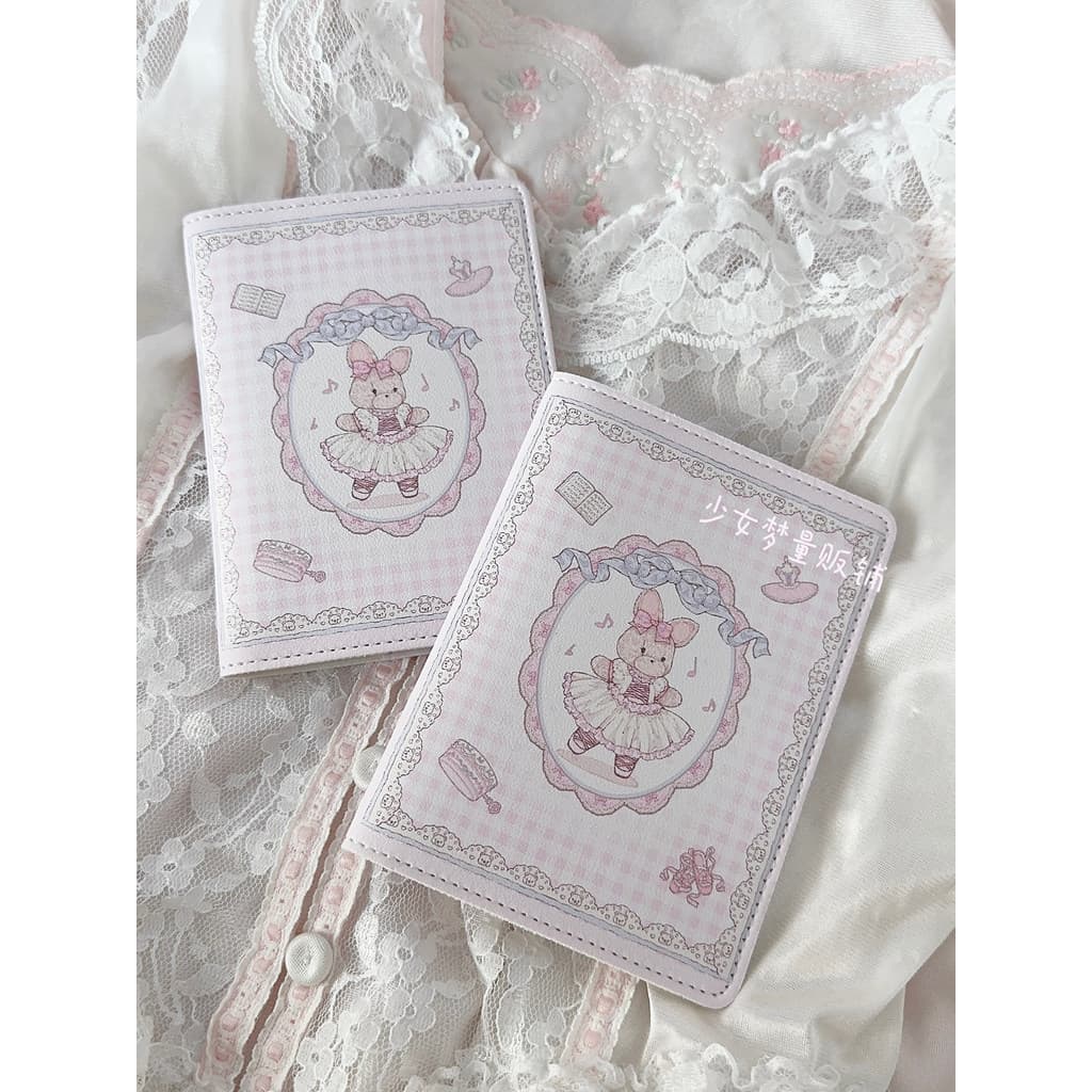 Coelho Original bonito titular do cartão de viagem passaporte titular do cartão ins multifuncional titular do cartão por