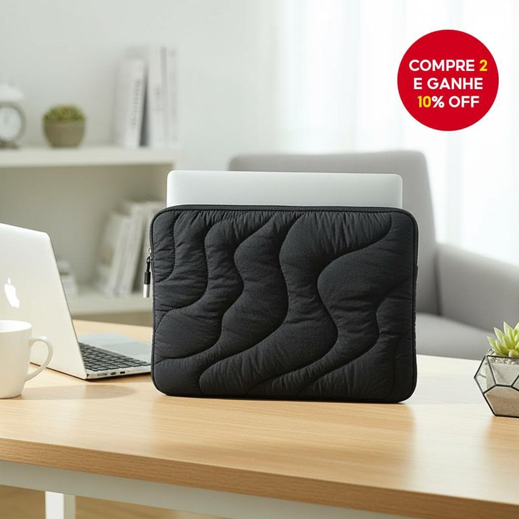  Capa ultrafina para laptop de 13/13,6: capa impermeável para MacBook e tablets Huawei, viagem segura.