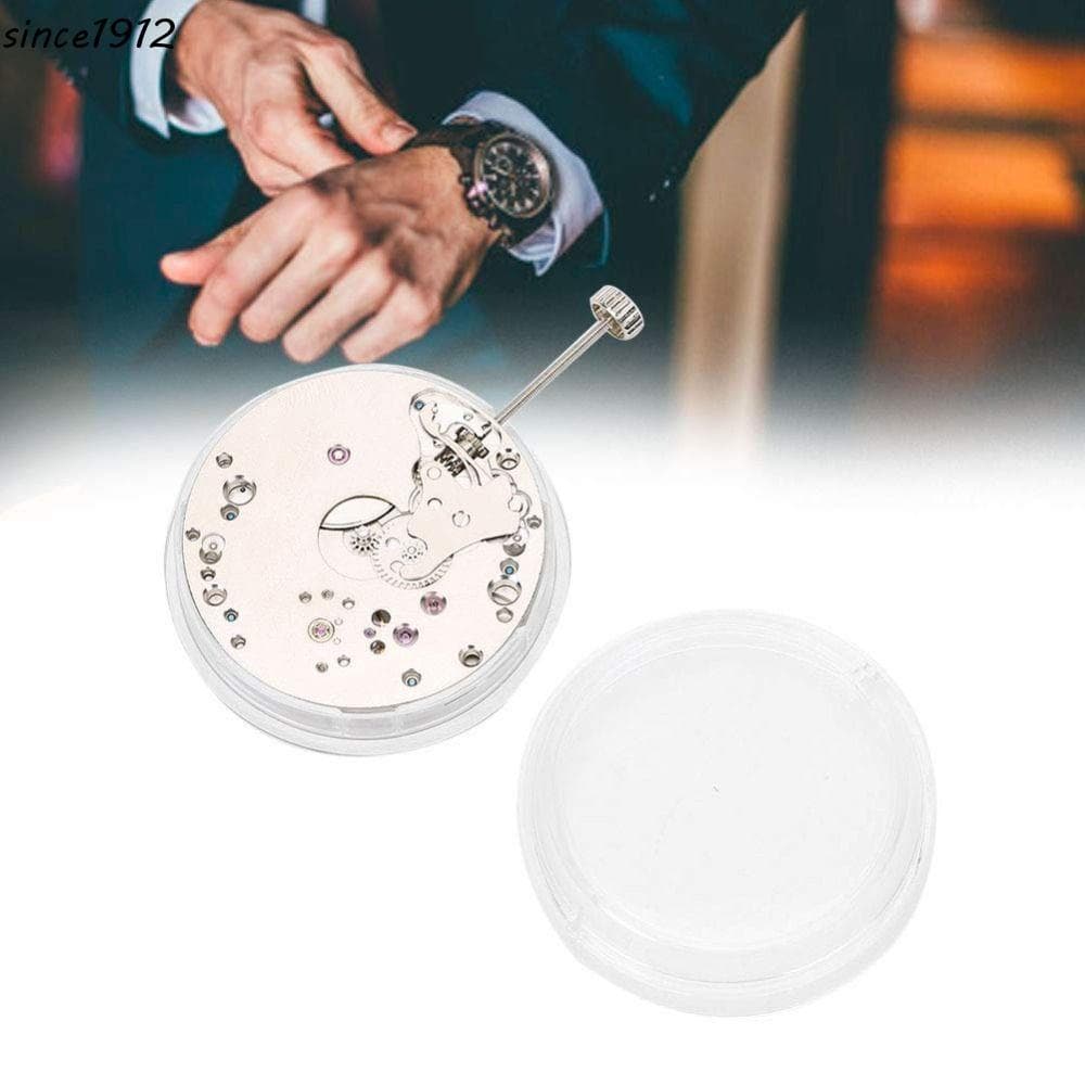 Movimento Do Relógio Desde 6498 , Mecanismo Automático Branco Mecânico , Design De 3 Pinos