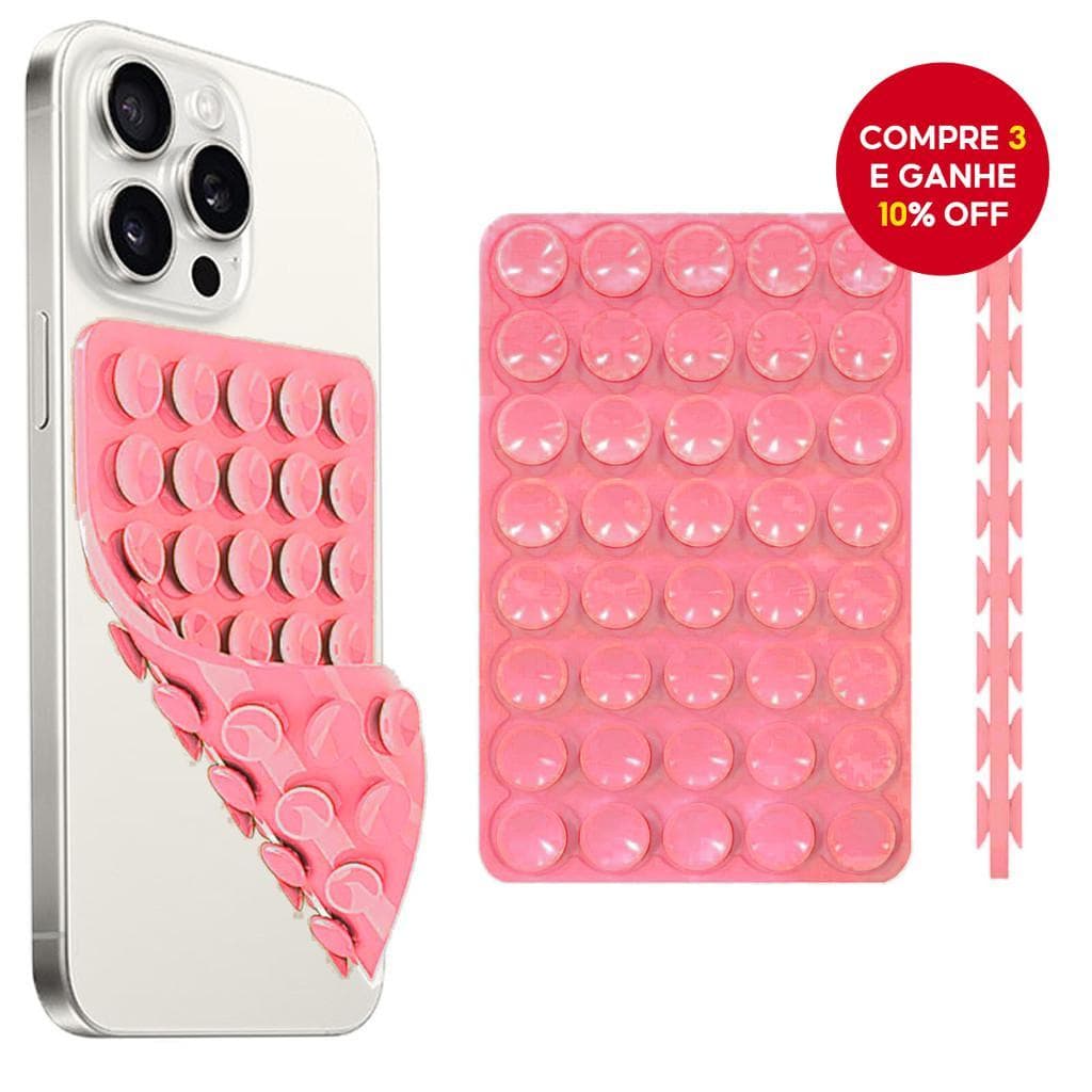 Dupla Face Silicone Telefone Apertos Ventosa Acessórios Do Suporte Móvel Capa