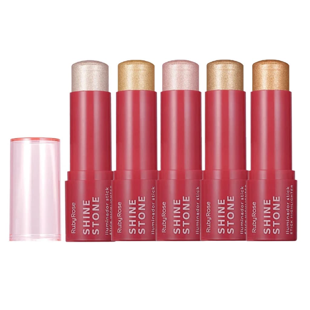Iluminador Stick Ruby Rose Shine Stone Hbm702