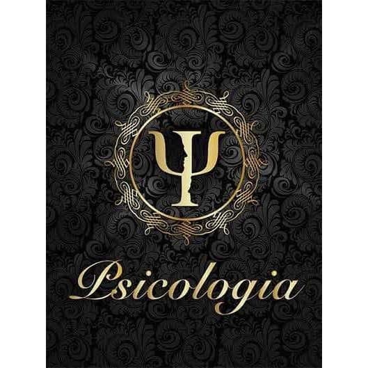 Caderno    zad Capa Dura 10 Matérias Psicologia