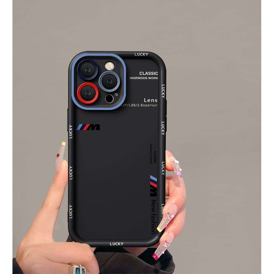 Capa para celular Logotipo da BMW adequada para iPhone 17 16 11 12 13 14 15 Pro Max Plus XR X XS Capa de silicone macia