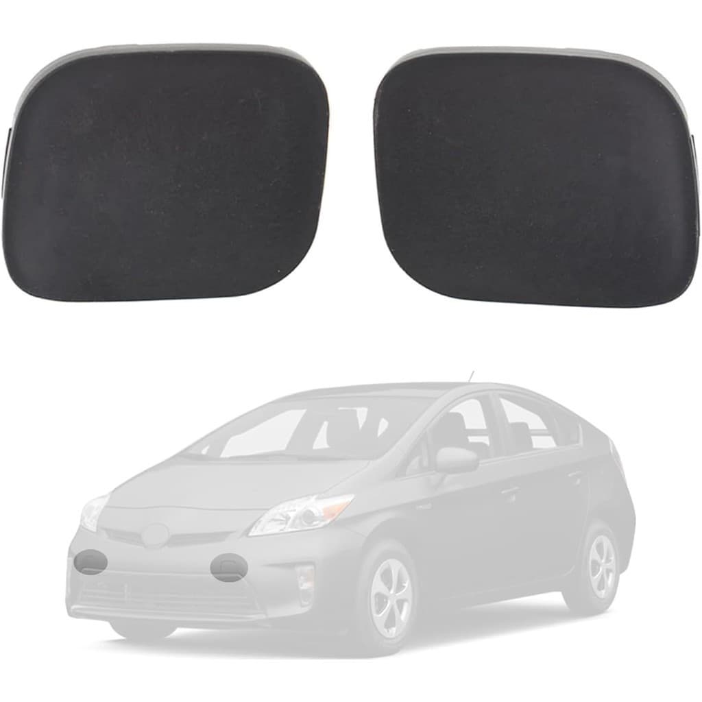 2 Pçs Amortecedor Dianteiro Gancho De Reboque Tampa Olho Apto Para Toyota Prius 2009-2013 Frente Esquerda & Direita Lado