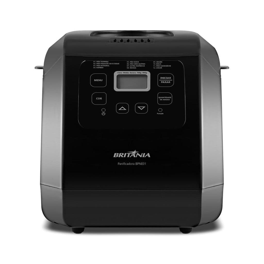 Panificadora Britânia Digital 12 Programas 3L BPNE01