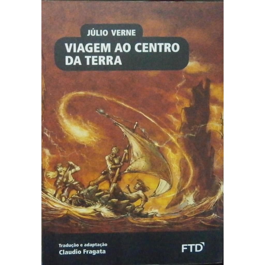Viagem ao centro da terra autor Julio Verne e Claudio Fragata (adap)