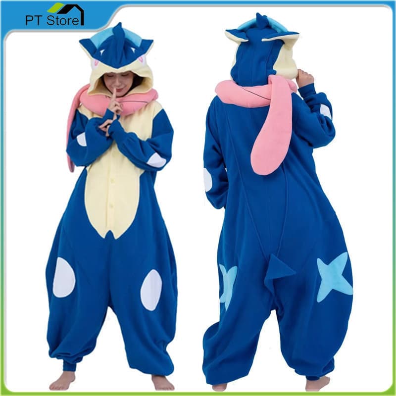 2025 Pokémon Lucario , Jigglypuff , Scorbunny , Magikarp of Cartoons One Pijama De Halloween Floco Confortável E Quente