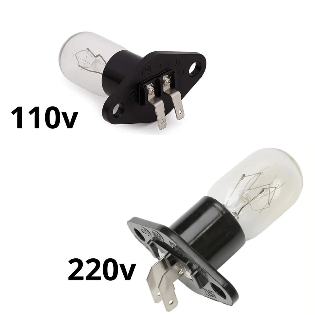 Lampada Para Micro-ondas 110V Ou 220V Com Soquete Nova