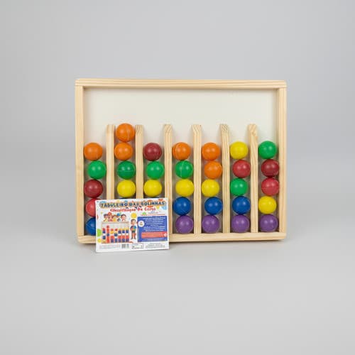 Tabuleiro Desafio Das Bolinhas Educacional Sensorial Jogos
