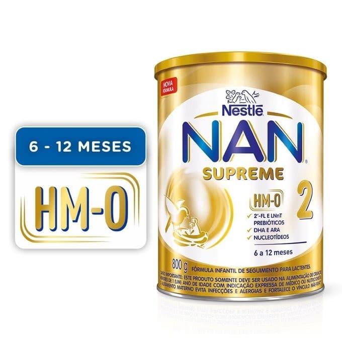 Fórmula Infantil Nan Supreme Pro 6 a 12 Meses 800g Supreme 2